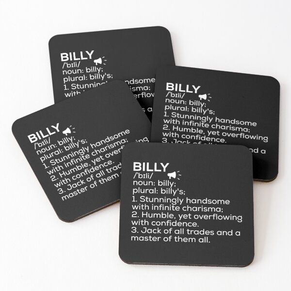 Item preview, Billy Name Definition designed and sold by Teelogic.