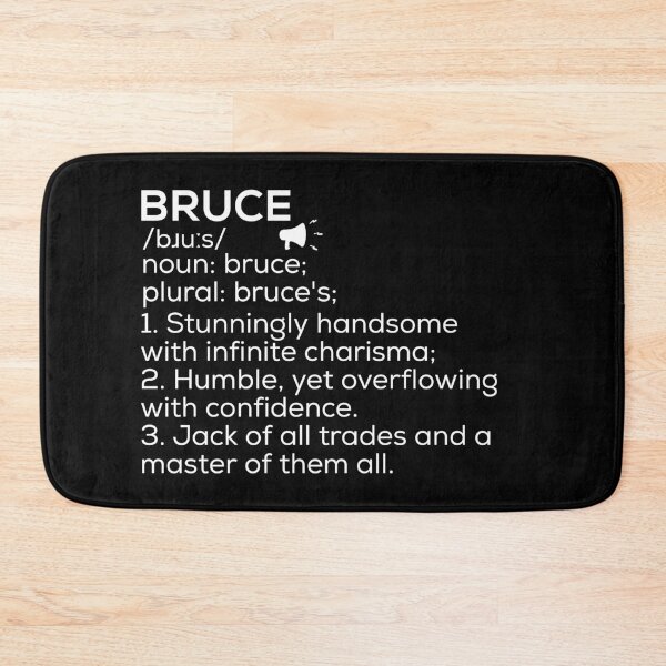 Item preview, Bruce Name Definition designed and sold by Teelogic.