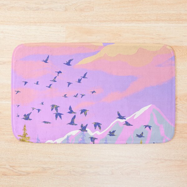 Item preview, Golden hour dreamy mountains designed and sold by orangerinka.