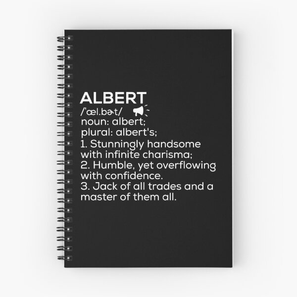 Item preview, Albert Name Definition designed and sold by Teelogic.