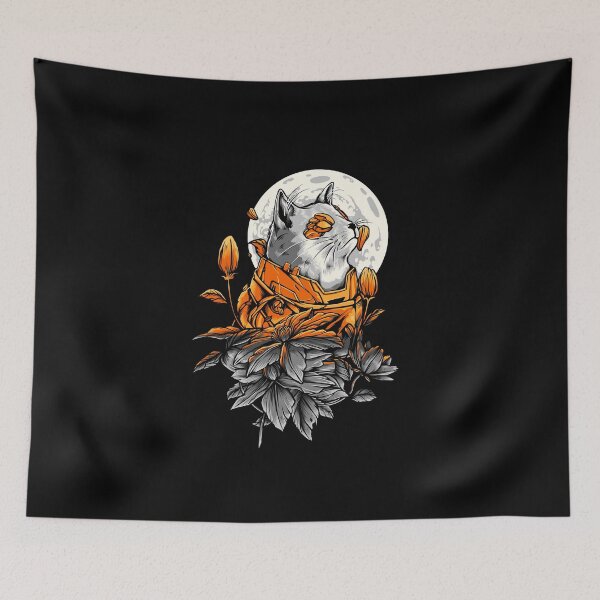 Item preview, Space Cat Glowing Golden Light. designed and sold by sriniboss758.