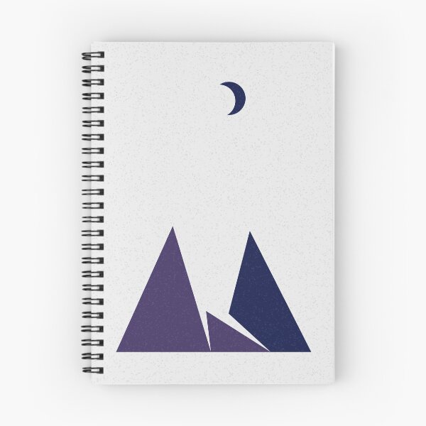 Item preview, Geometric Mountains silhouette landscape art poster illustration designed and sold by IuriiVlasenko.