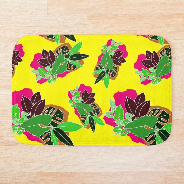 Item preview, Tropical plants bright pattern designed and sold by PBerry.
