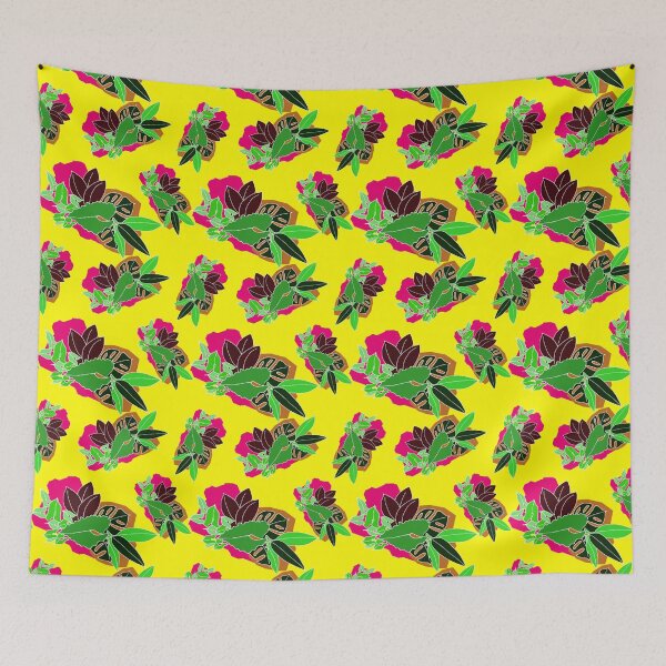 Item preview, Tropical plants bright pattern designed and sold by PBerry.