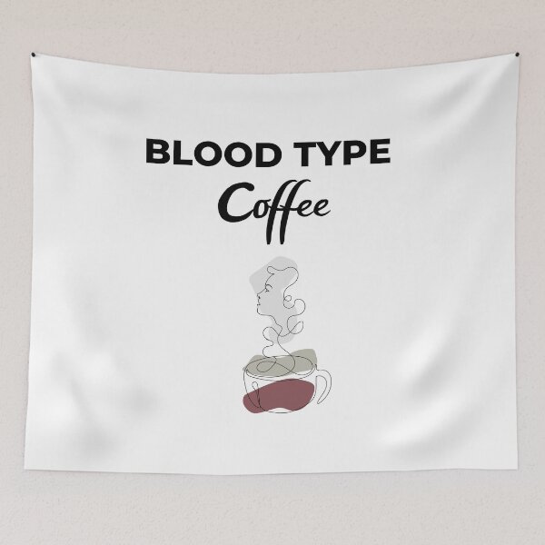 Item preview, Blood Type Coffee T-Shirt designed and sold by fadouades.