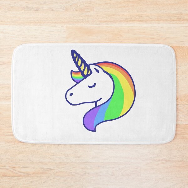 Item preview, rainbow lgbt unicorn designed and sold by freeArt10.
