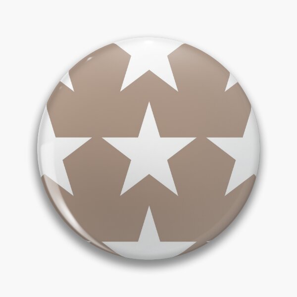 Item preview, Large WHITE and WARM TAUPE STARS  designed and sold by RachelMacht.