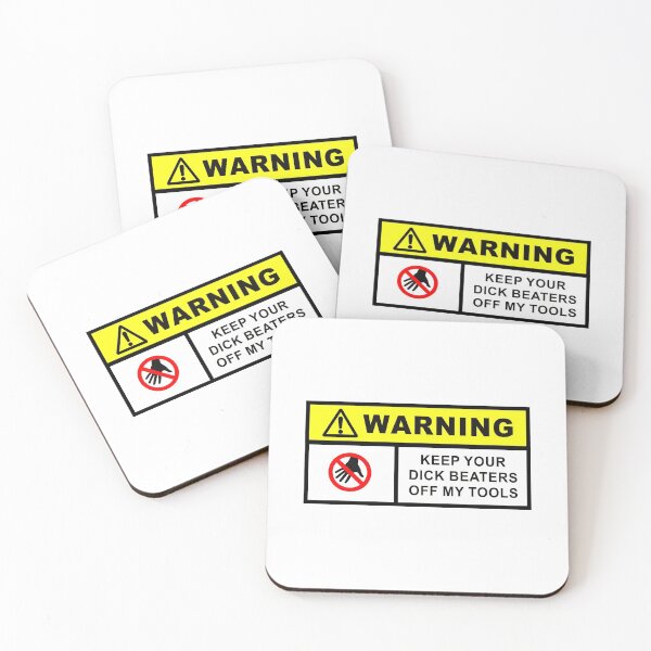 Item preview, Warning Keep Your Dick Beaters Off My Tools - Funny Mechanic Worker Carpenter Quote Welder Electrician Engineer Toolbox Saying  designed and sold by TalentGenius.