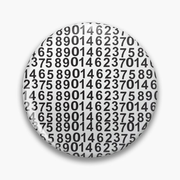 Item preview, Numbers Numerics Digits Random Numbers Pattern designed and sold by Nisha Prabhu.
