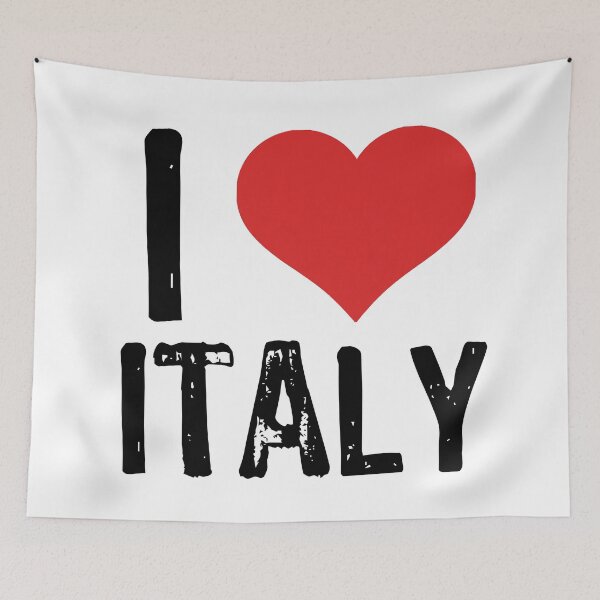 Item preview, I Love Italy designed and sold by The "I Love Everything" Shop.