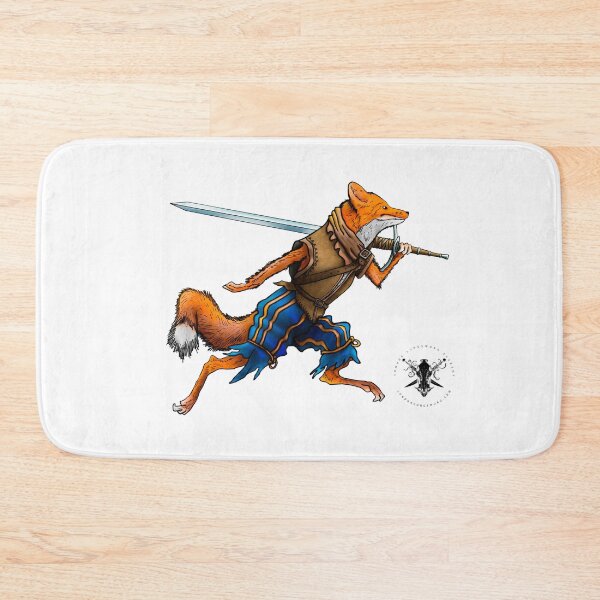 Artikelvorschau, Feder Fox - heller Hintergrund entworfen und verkauft von LondonLongsword.