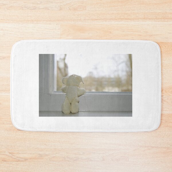 Item preview, It'a big world outside, stuffed bear looking out the window designed and sold by Colourful-Dinos.