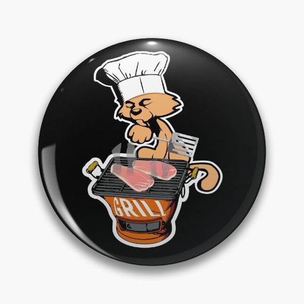 Item preview, Serious Cat Lovers Grilling Griller Barbecue Bbq Cat designed and sold by 2MDesign.
