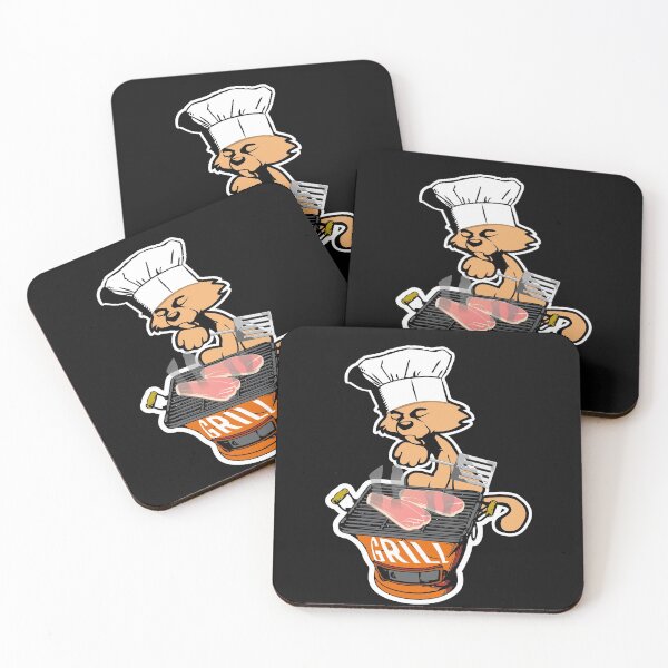 Item preview, Serious Cat Lovers Grilling Griller Barbecue Bbq Cat designed and sold by 2MDesign.