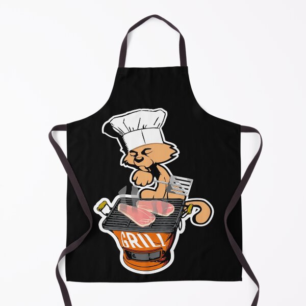Item preview, Serious Cat Lovers Grilling Griller Barbecue Bbq Cat designed and sold by 2MDesign.