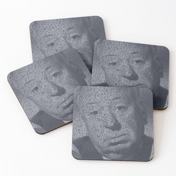 Item preview, Alfred Hitchcock / Made out of script text / Vertigo / Horror Gift designed and sold by ikidyounot.