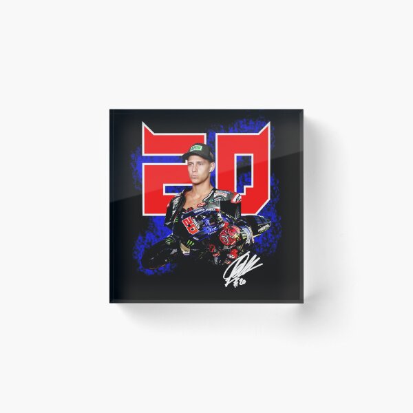 Fabio Quartararo Moto GP #20 2021 MotoGP El Diablo Gift Acrylic Block