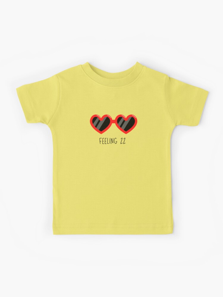 22 - Taylor Swift RED | Kids T-Shirt