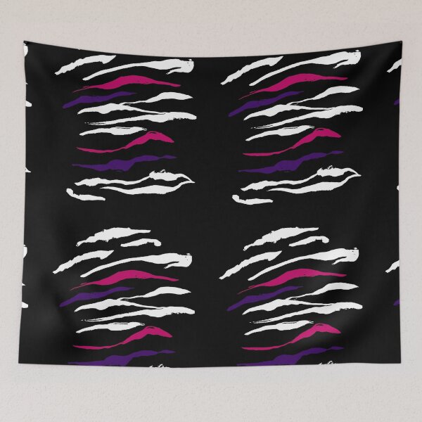 Aperçu de l'œuvre Gowild Zebra Style - horizontal - rose créée et vendue par GOWILDstyle.