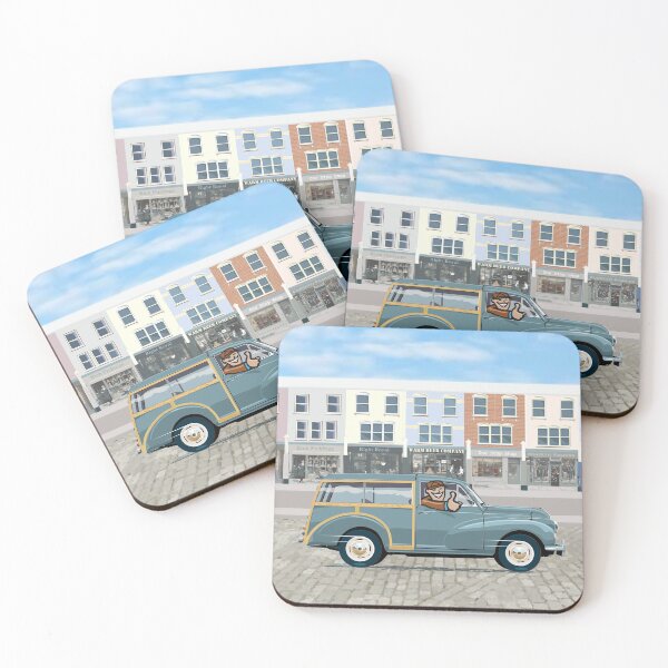 Item preview, Morris Minor Traveller in Smoke Grey designed and sold by Bigs66.