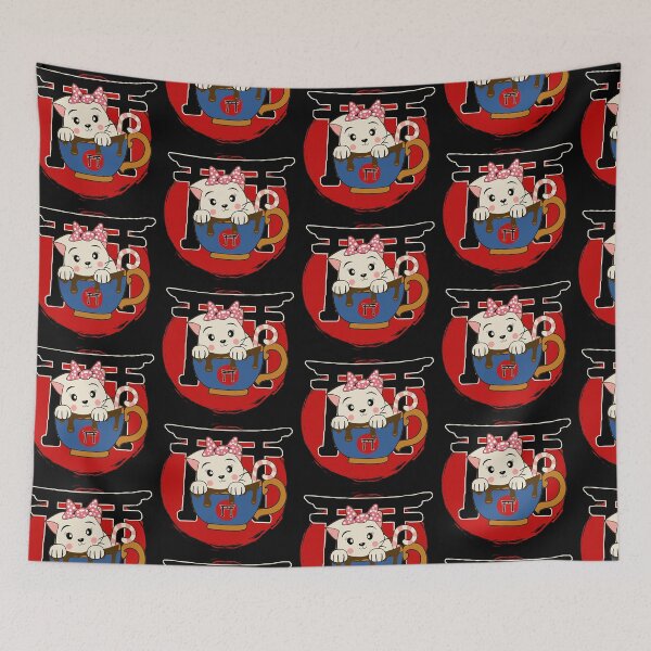 Item preview, Kawaii japanese coffee cute cat designed and sold by Nature-mark.