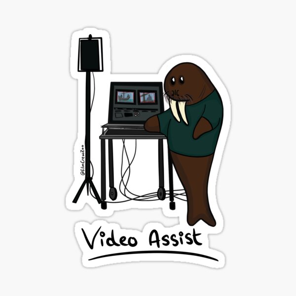 Item preview, Video Assist Walrus designed and sold by Aoife Murray.