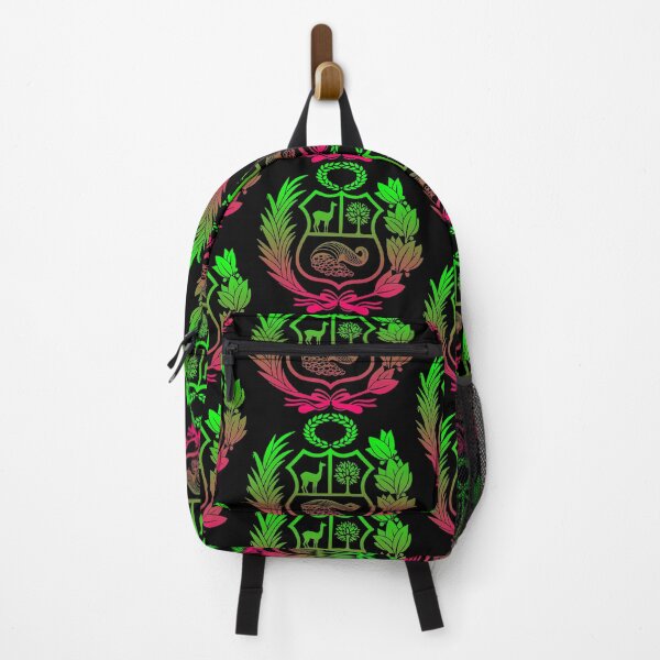 Item preview, Shield Peru green-fuchsia designed and sold by Betuzo.