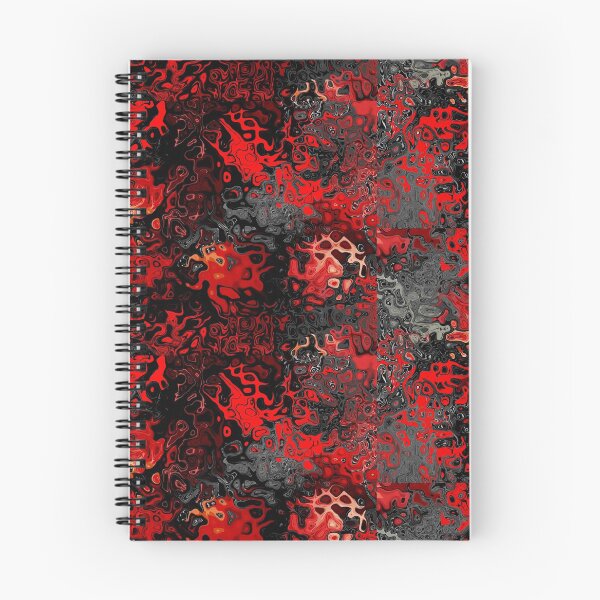 Artikelvorschau, Rot Schwarz Grau Abstrakte Musterdesigns entworfen und verkauft von SeventhGate.