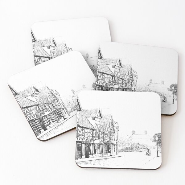 Aperçu de l'œuvre La maison Tudor, Cheadle, Staffordshire créée et vendue par RavenPhotoUK.