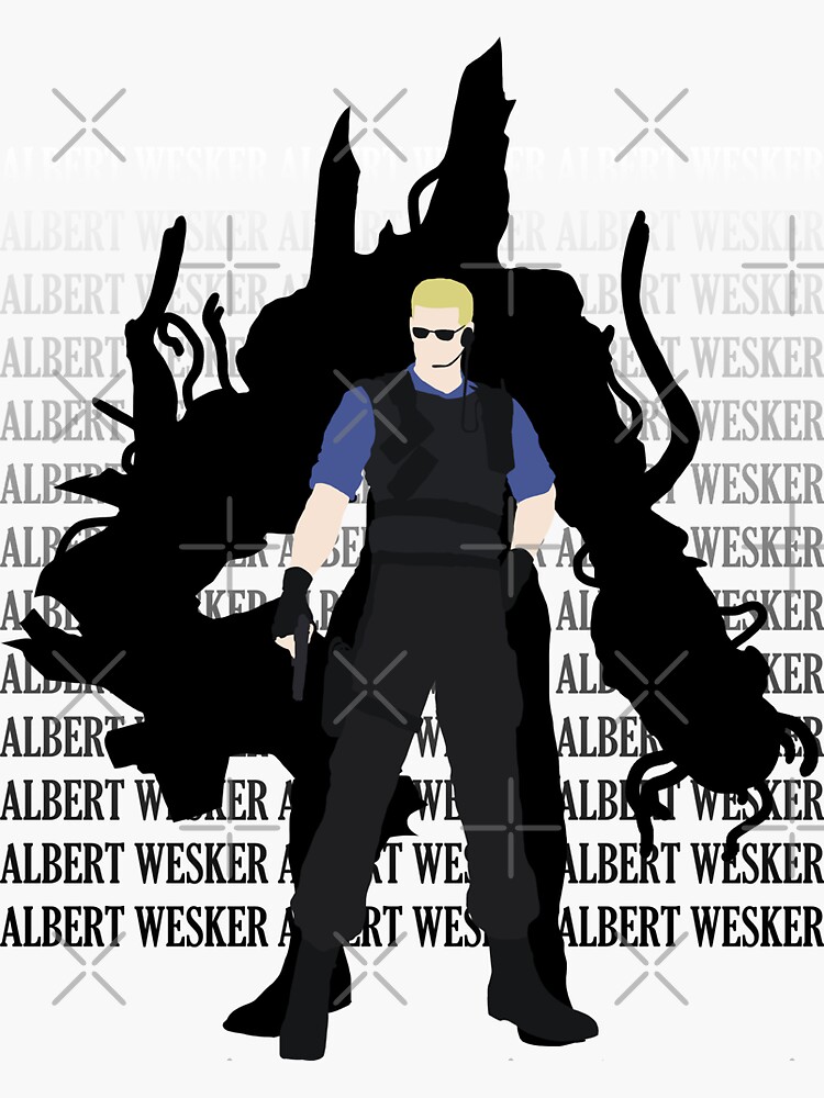 Albert Wesker Resident Evil &quot; Sticker for Sale by Tvrs01001 