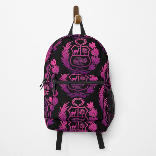 Item preview, Fuchsia-purple Peru shield designed and sold by Betuzo.