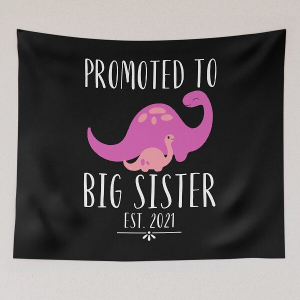 Item preview, Promoted To Big Sister 2021 - Perfect Cute Dinosaur Sis Gift designed and sold by Shop signer.
