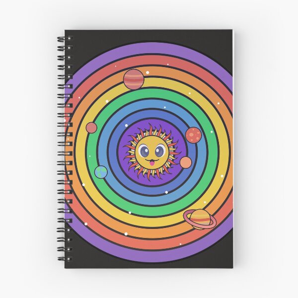 Item preview, Colorful solar system designed and sold by Olena Du.