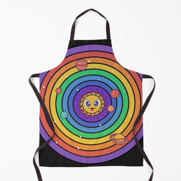 Item preview, Colorful solar system designed and sold by Olena Du.
