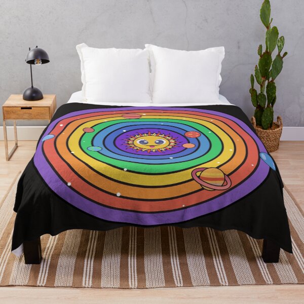 Item preview, Colorful solar system designed and sold by Olena Du.