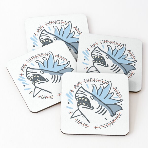Item preview, Hangry Shark designed and sold by mollyviolence.