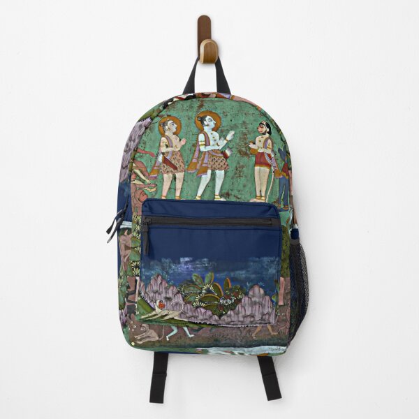 Item preview, Antique Indian Painting Mythological Mural designed and sold by worldways.