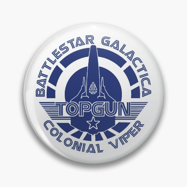 Item preview, Battlestar Galactica Colonial Viper Topgun designed and sold by SideQuest - Scribbled Chaos!.