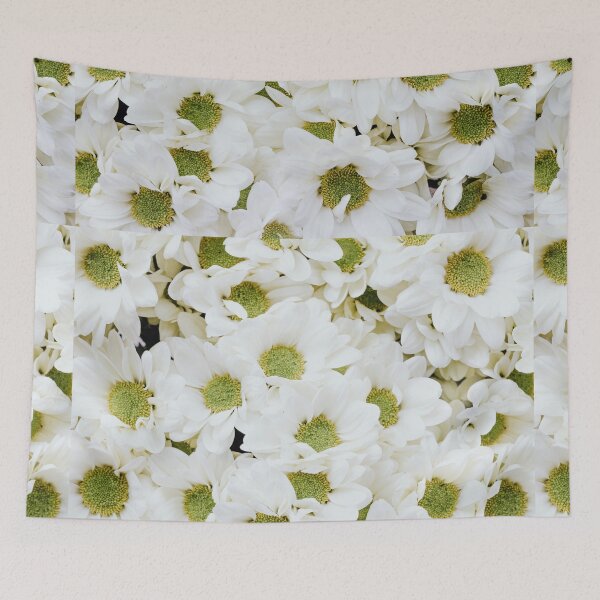 Item preview, White flowers pattern designed and sold by darshants.