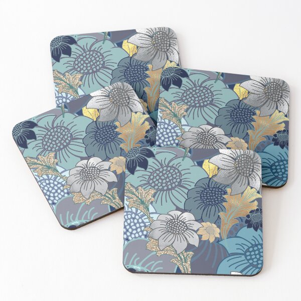 Item preview, William Morris Strawberry Thief Sunflower -  Retro 70s 80s floral seamless pattern. Caroline Laursen original designed and sold by Caroline Laursen.
