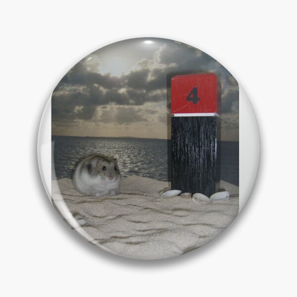 Item preview, Have you ever seen a hamster on the beach? Now you have! designed and sold by Colourful-Dinos.