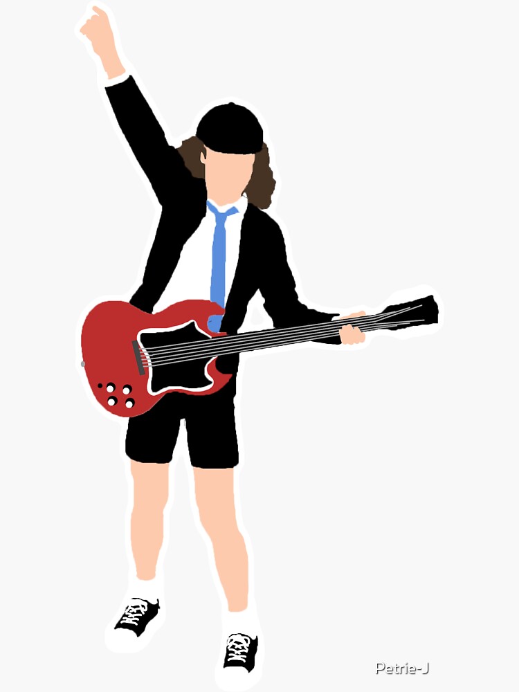 Angus Young SVG