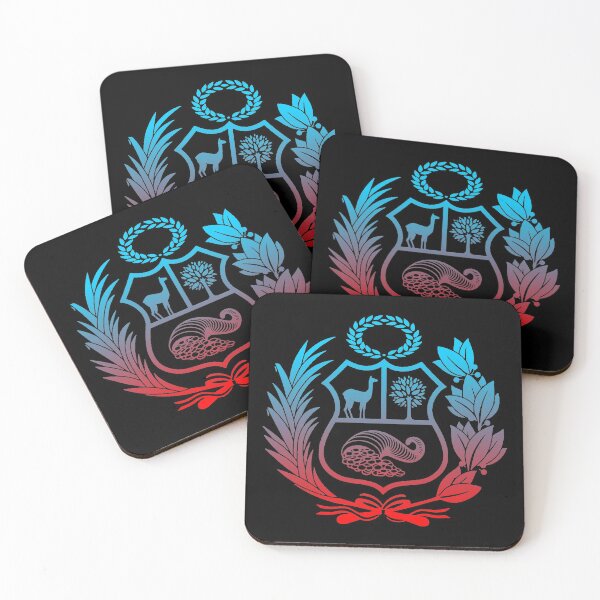 Item preview, Shield Peru red-celeste designed and sold by Betuzo.