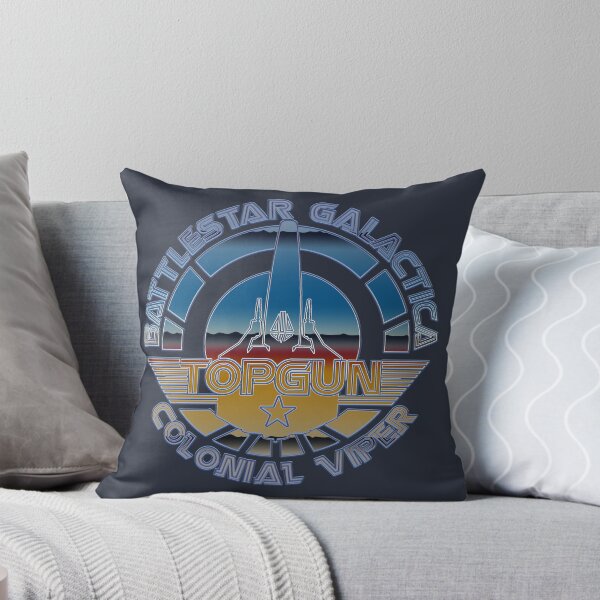 Item preview, Battlestar Galactica Colonial Viper Topgun 80s Chrome designed and sold by SideQuest - Scribbled Chaos!.