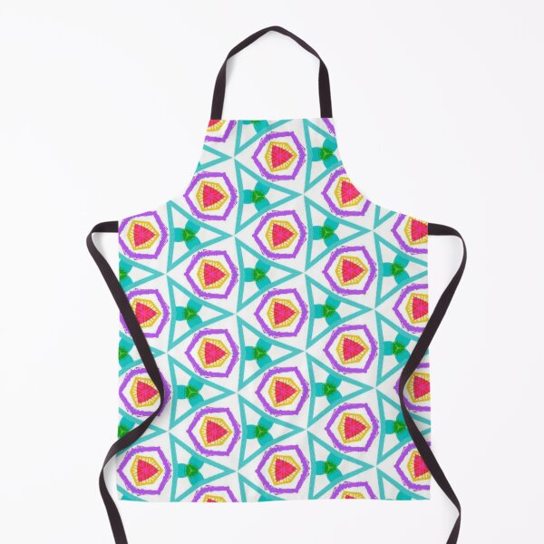 Item preview, geometrical figures in watercolor block print designed and sold by ritusdesigns.