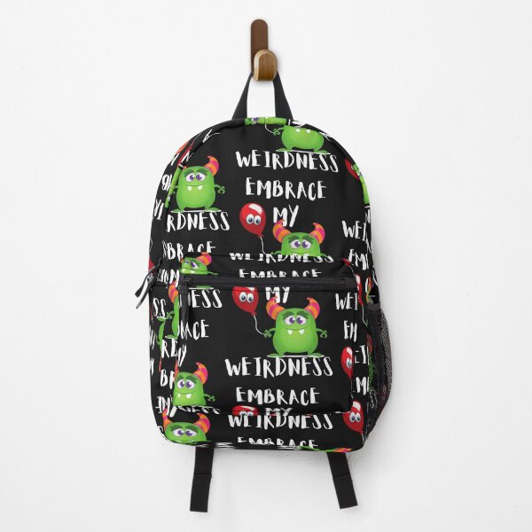 Item preview, EMBRACE MY WEIRDNESS, DORK, EMOJI, WEIRD PEOPLE,  designed and sold by R B Chrystal.