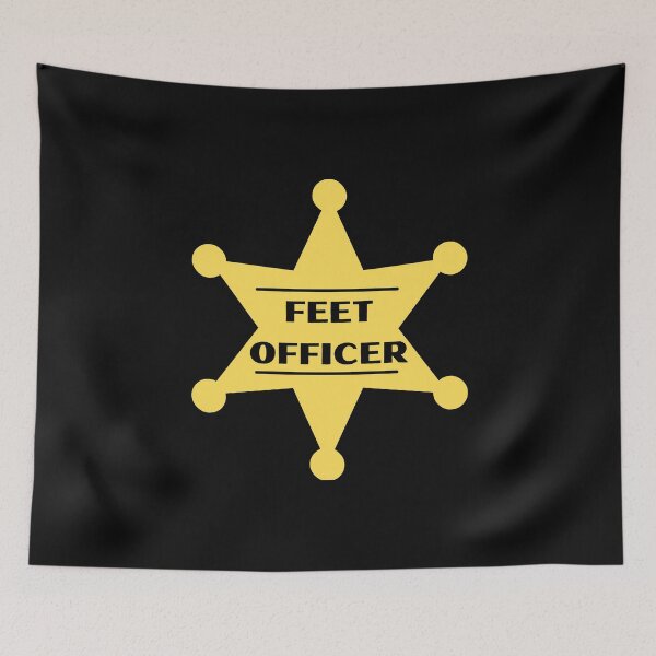 Item preview, Feet Officer Yellow Badge - Feet Fetish designed and sold by CaitU.