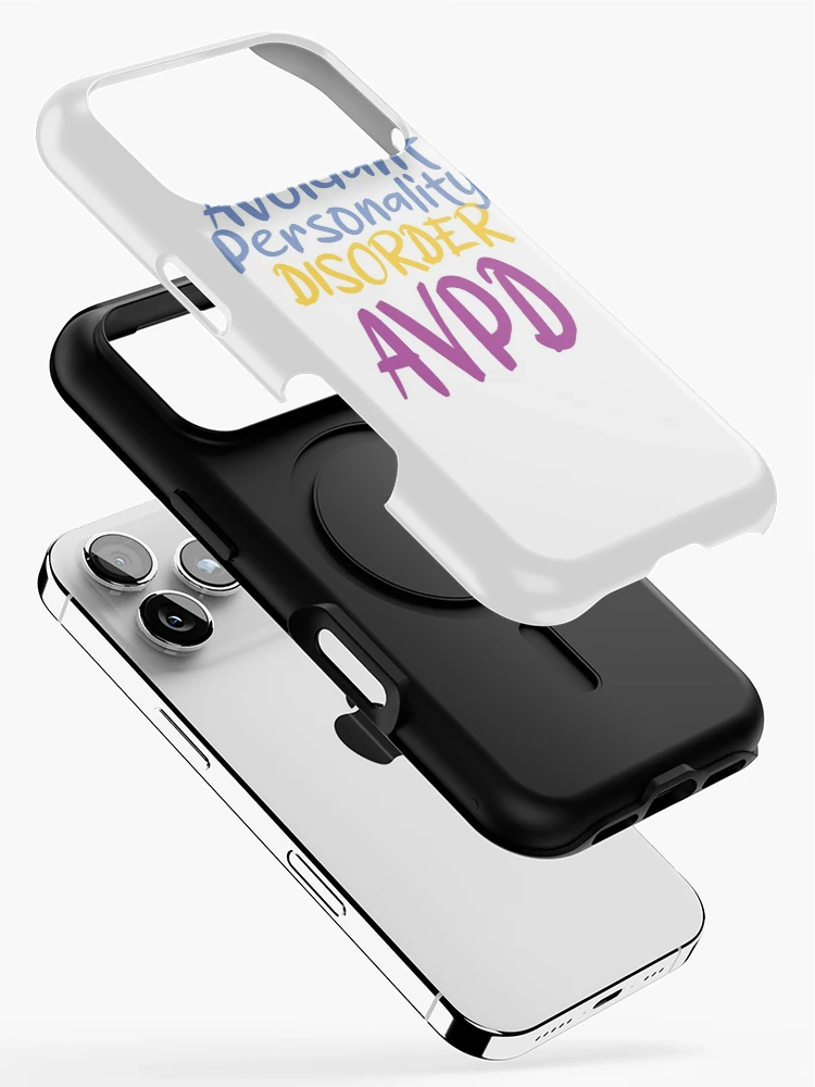 Thumbnail 2 of 4, iPhone Case, Avoidant Personality Disorder designed and sold by 4thcode.