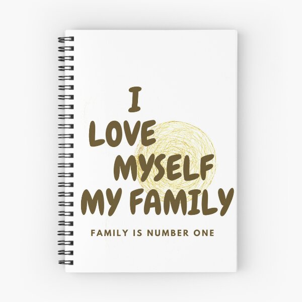 Item preview, I love myself and my fam designed and sold by Autumn-August01.