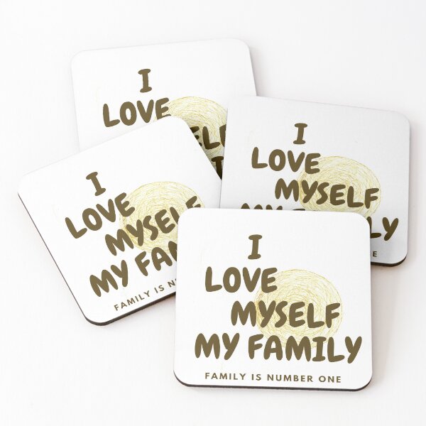 Item preview, I love myself and my fam designed and sold by Autumn-August01.
